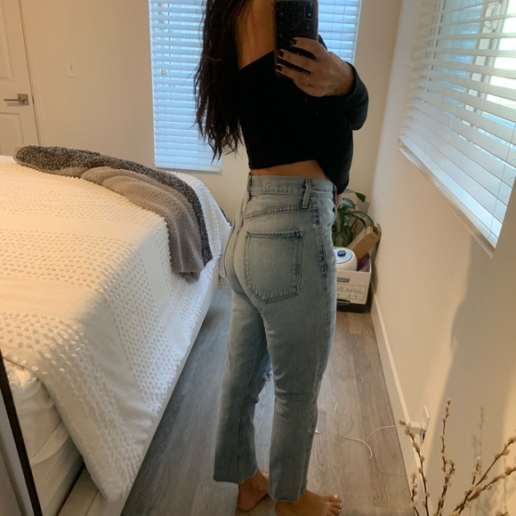 Agolde size 27 high waist jeans! - Picture 2 of 4